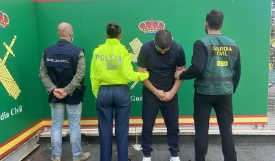 La red fue afectada con la captura de dos personas en Colombia y la aprehensión de sus cabecillas en España.