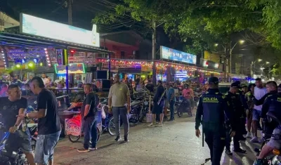 Caravanas de seguridad en Barranquilla. 