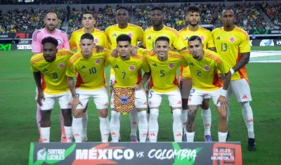 Selección Colombia disputó el amistoso contra México. 