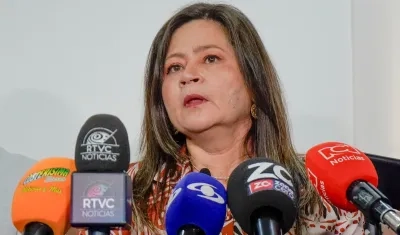María Fernanda Rojas, ministra de Transporte.