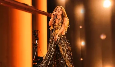 Shakira se presentó recientemente en Cali junto al Grupo Niche. 