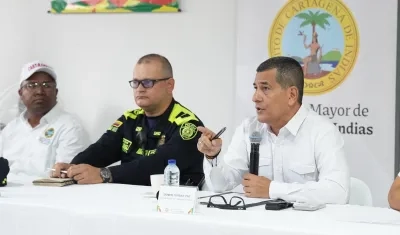 Dumek Turbay, alcalde de Cartagena.