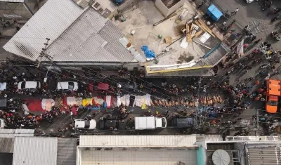 Cuerpos sin vida en calles de Río de Janeiro.