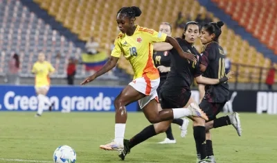 Linda Caicedo, delantera de la Selección Colombia.