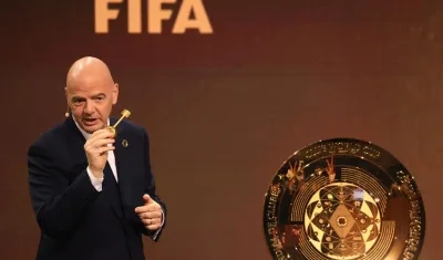 El suizo Gianni Infantino, presidente de la FIFA.