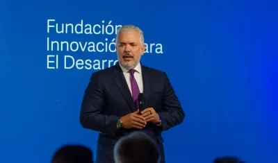 Iván Duque, expresidente de Colombia. 