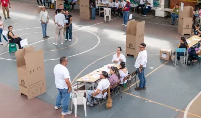 Jurados de votación.