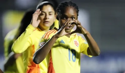 Linda Caicedo, delantera de la Selección Colombia femenina. 