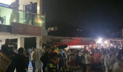 Lugar donde ocurrió la masacre el pasado 3 de octubre. 