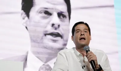 Mauricio Gómez, precandidato presidencial. 