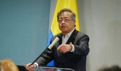 Gustavo Petro, presidente de la República. 