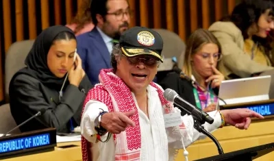 Gustavo Petro, presidente de Colombia.