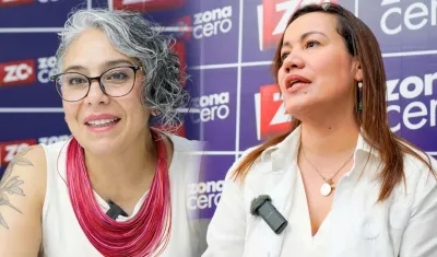 María José Pizarro y Carolina Corcho.