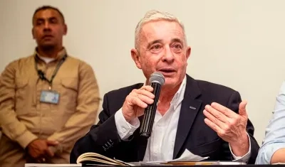 Álvaro Uribe Vélez, expresidente de Colombia.