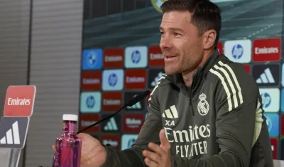 Xabi Alonso, entrenador del Real Madrid. 