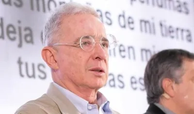 Álvaro Uribe Vélez.