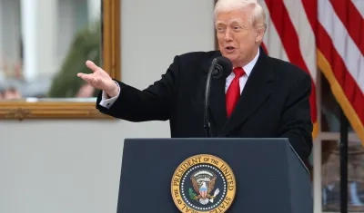 Donald Trump, Presidente de Estados Unidos.