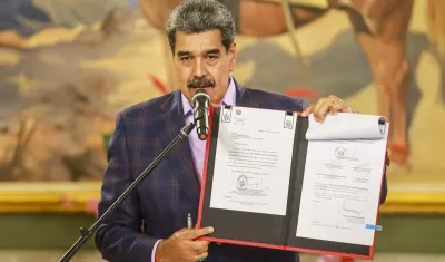 El Presidente de Venezuela, Nicolás Maduro.