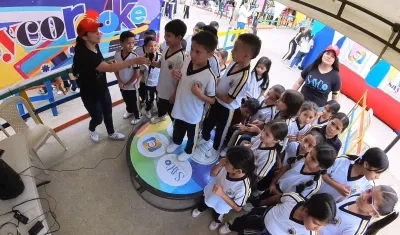 Niños y jóvenes compartirán una jornada lúdica y recreativa. 