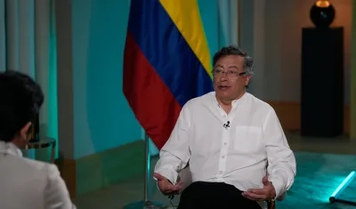 El Presidente Gustavo Petro.