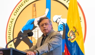 El Presidente Gustavo Petro.