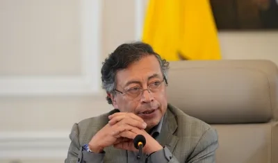 El Presidente Gustavo Petro.