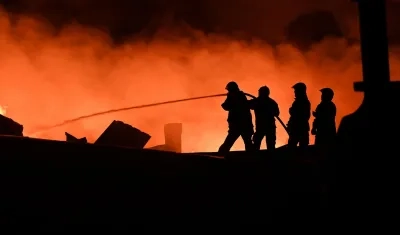 Explosión en polo industrial. 