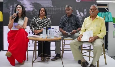 Katy Paternina, Milagros Reales, Jesús Pernett y Hermes Ospino.