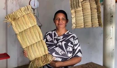 María Josefa Romo Olaya, beneficiaria del proceso de restitución en El Piñón, Magdalena.