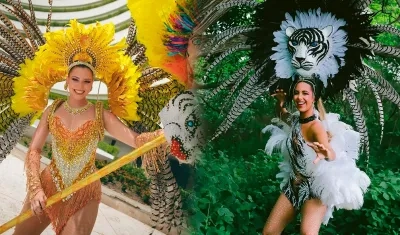 Michelle Char y Sharon Hurtado. 