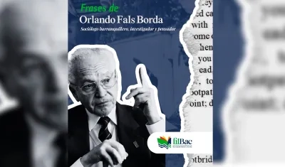 Orlando Fals Borda, homenajeado.