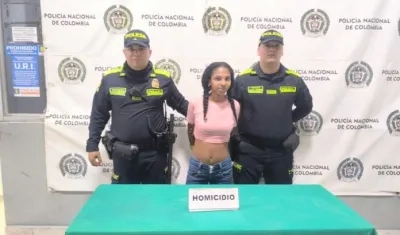 Yuverlis Loana Venera Iriarte fue capturada el día de los hechos por la Policía. 