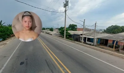 Luzmery Álvarez murió tras ser embestida por un bus en la Troncal del Caribe. 