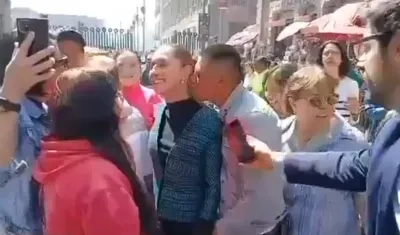 Acoso a la presidenta mexicana, Claudia Sheinbaum.