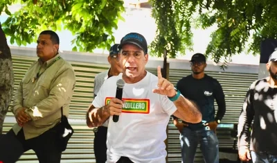 El Alcalde de Barranquilla, Alex Char.