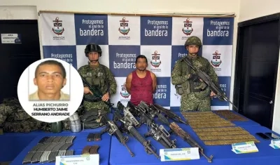 Humberto Jaime Serrano Andrade, alias 'Pichurro'.