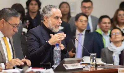 Armando Benedetti, ministro del Interior.