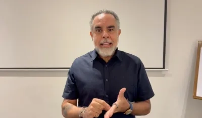 Armando Benedetti, ministro del Interior. 