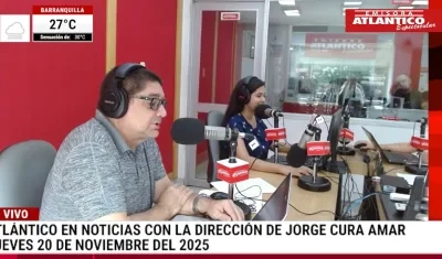 Transmisión de Atlántico en Noticias.