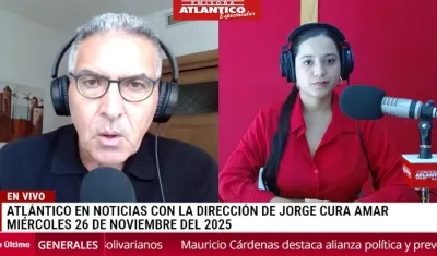 Transmisión de Atlántico en Noticias.