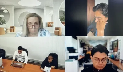 Audiencia contra Nicolás Petro. 