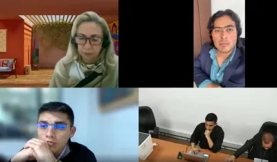 Audiencia a Nicolás Petro. 