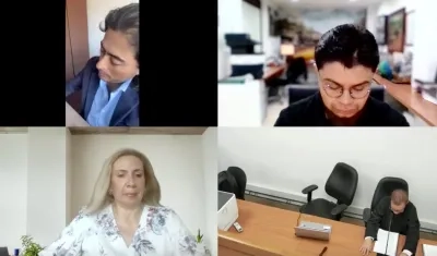 Audiencia virtual de este viernes contra Nicolás Petro Burgos. 