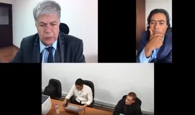 Audiencia contra Nicolás Petro. 