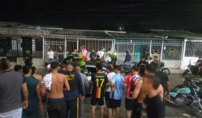 Lugar donde sucedió el crimen.