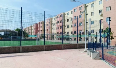 Escenario de la masacre en Villa de la Cordialidad en el mes de noviembre. 