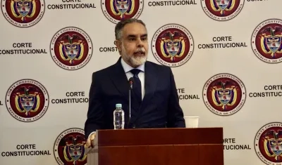 El Ministro del Interior, Armando Benedetti.