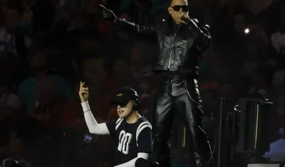 El productor argentino Bizarrap y el cantante puertorriqueño Daddy Yankee.