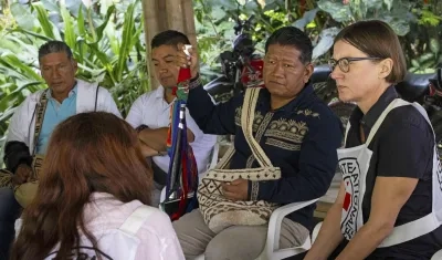 La presidenta del Comité Internacional de la Cruz Roja (CICR), Mirjana Spoljaric.