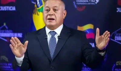 El secretario general del Partido Socialista Unido de Venezuela (PSUV), Diosdado Cabello.